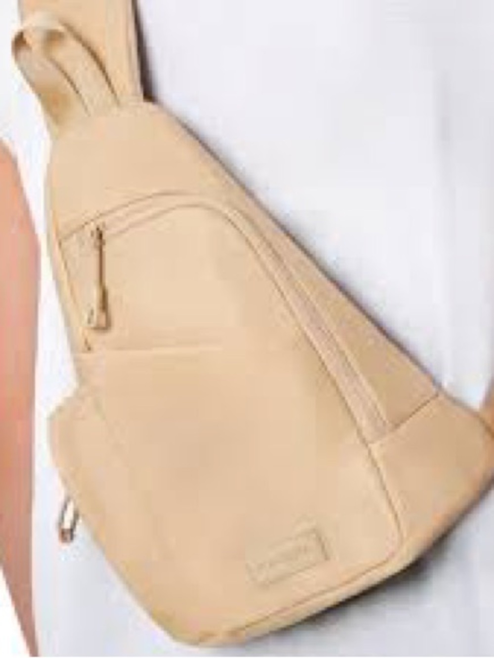 Mondetta Beige Crossbody Sling Bag